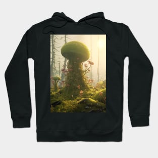 Surreal Mushroom Hoodie